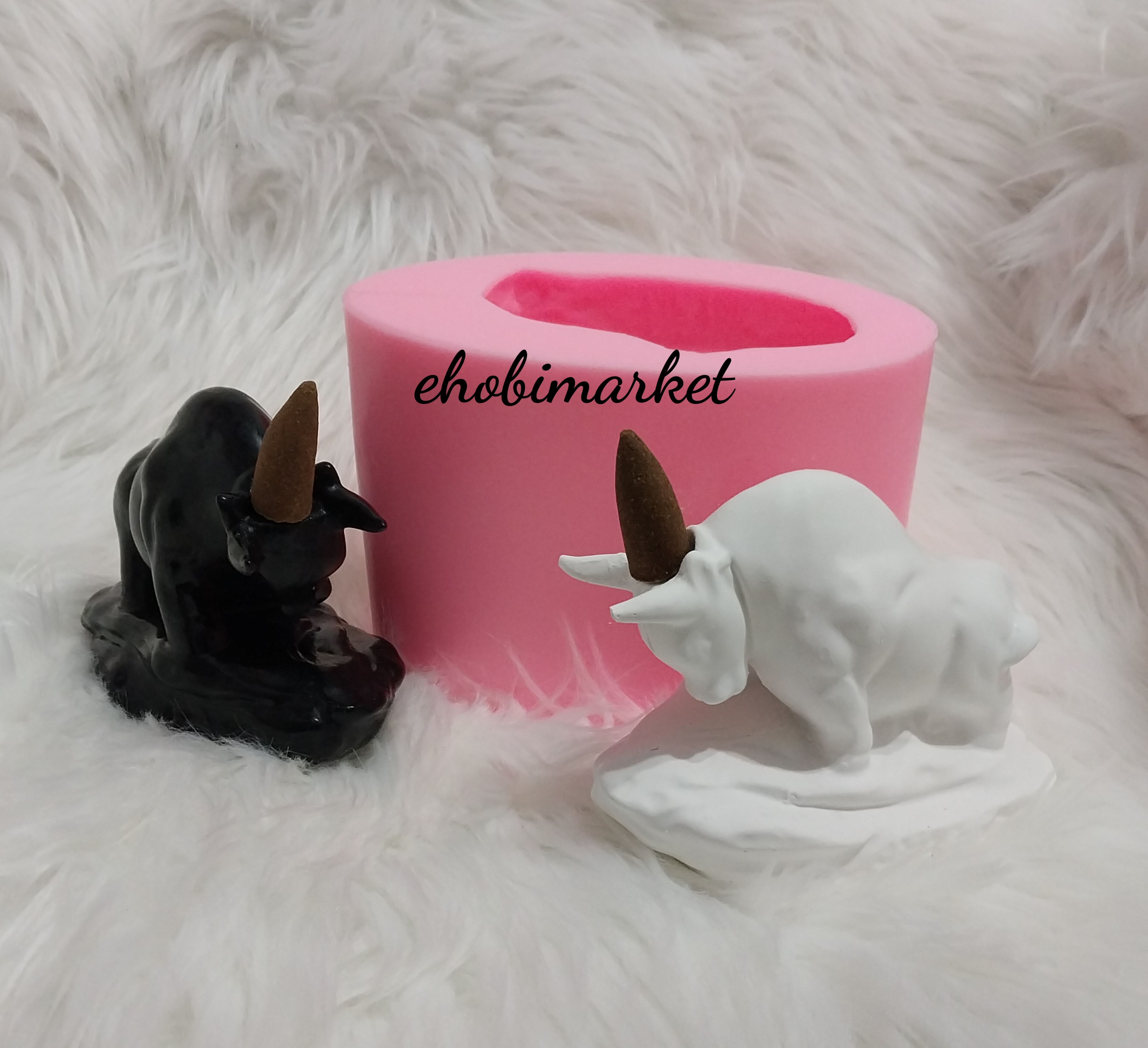 Boğa tütsü silikon kalip