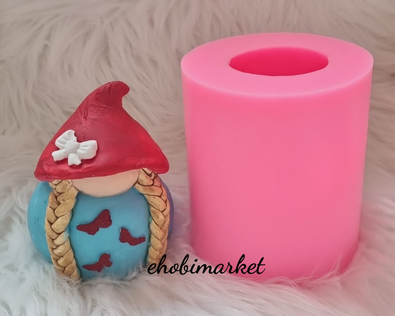 Şişko bayan burnuk silikon kalip