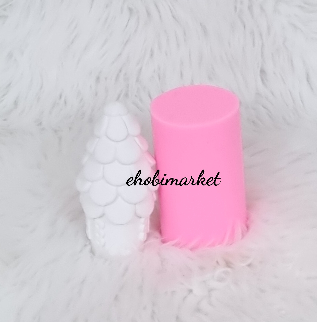 Gnome kozalak ev silikon kalip