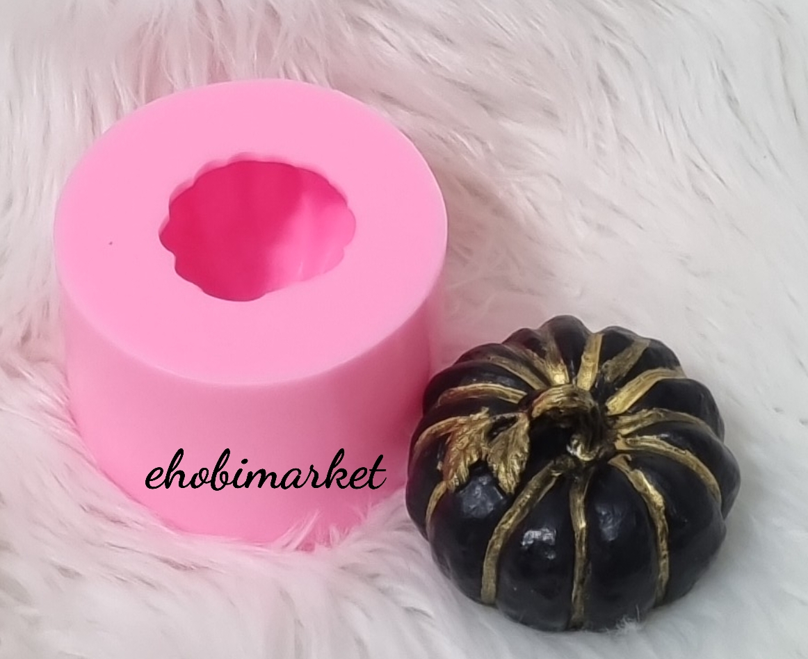 Yaprakli tombik kabak silikon kalip