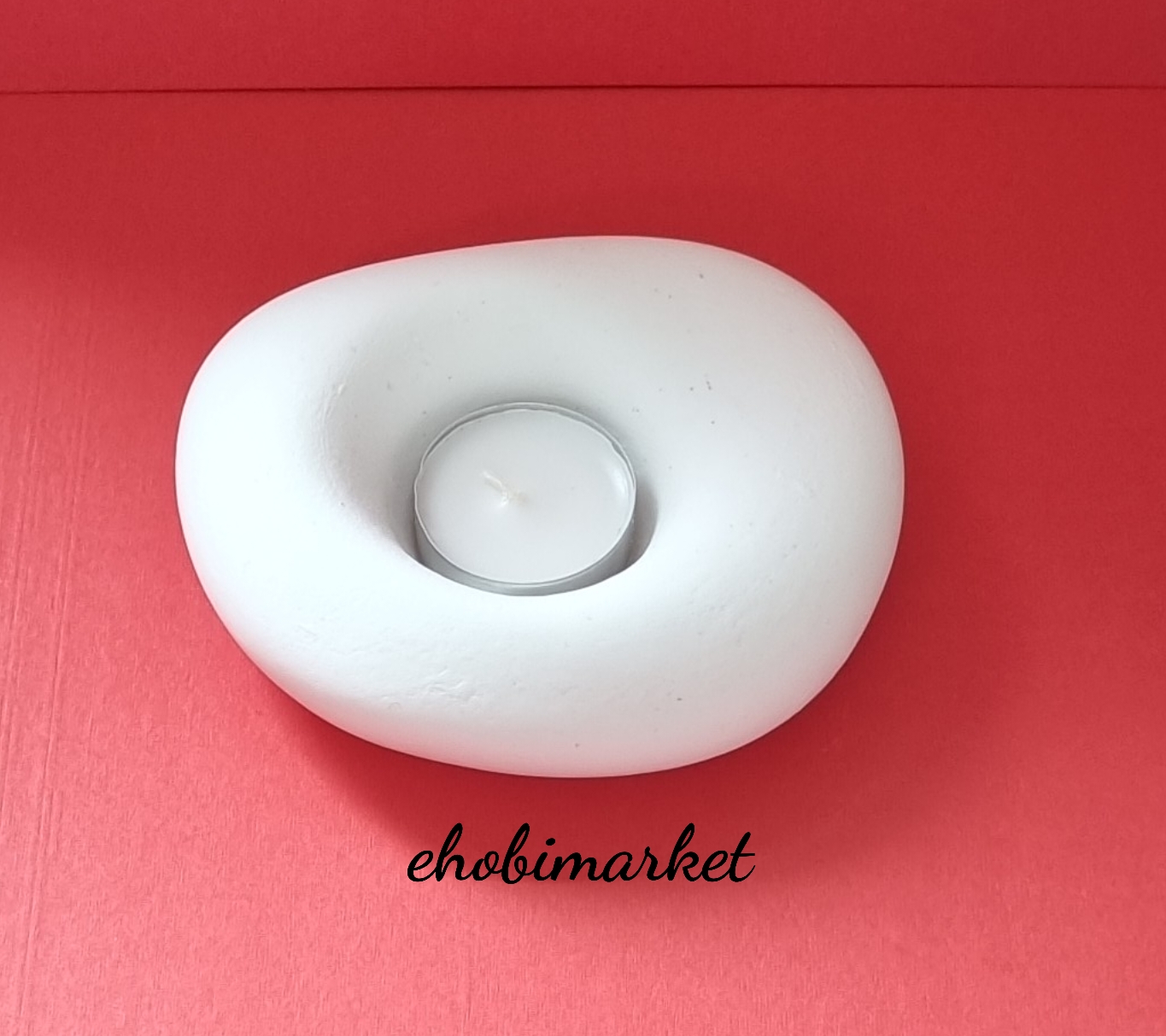 Duzensiz dokulu mumluk silikon kalip