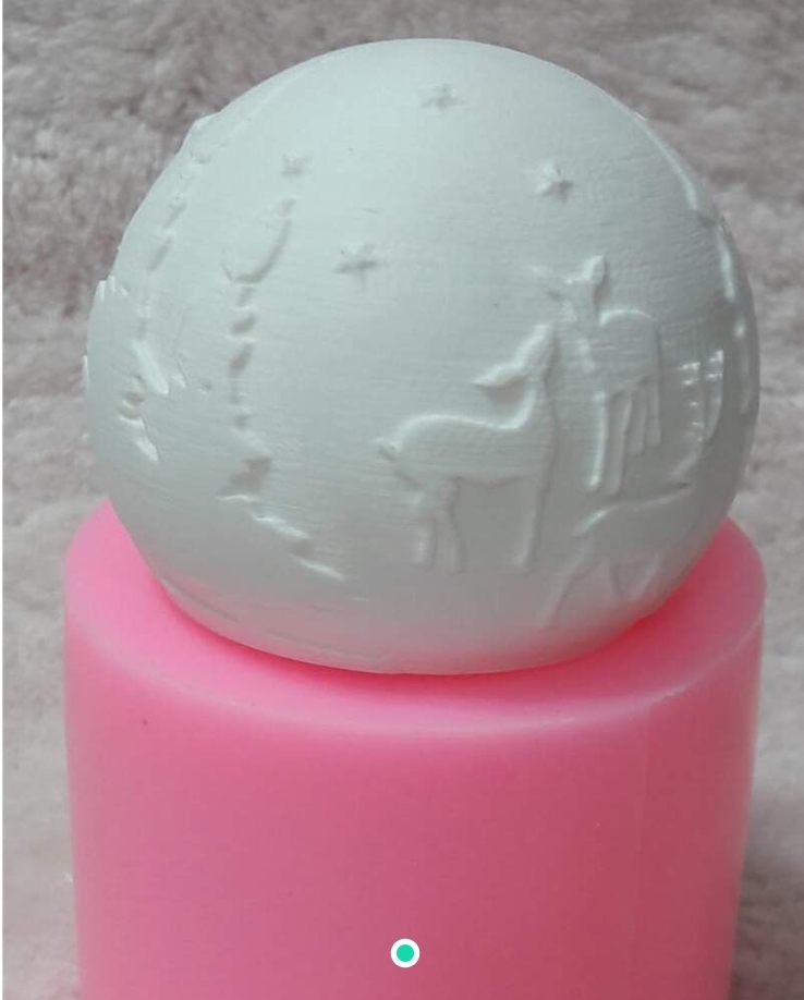 Yeniyıl küre silikon kalip