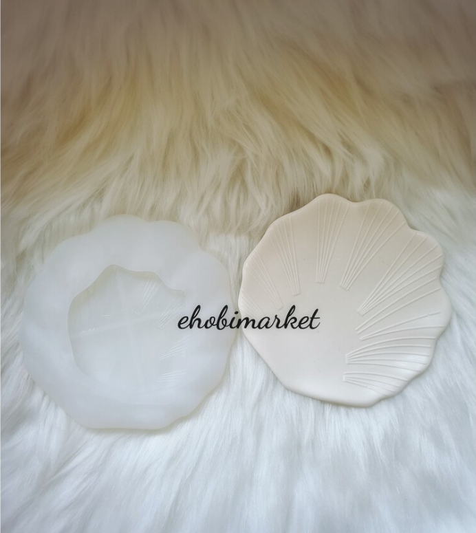 Istiridye düz sunum silikon kalip