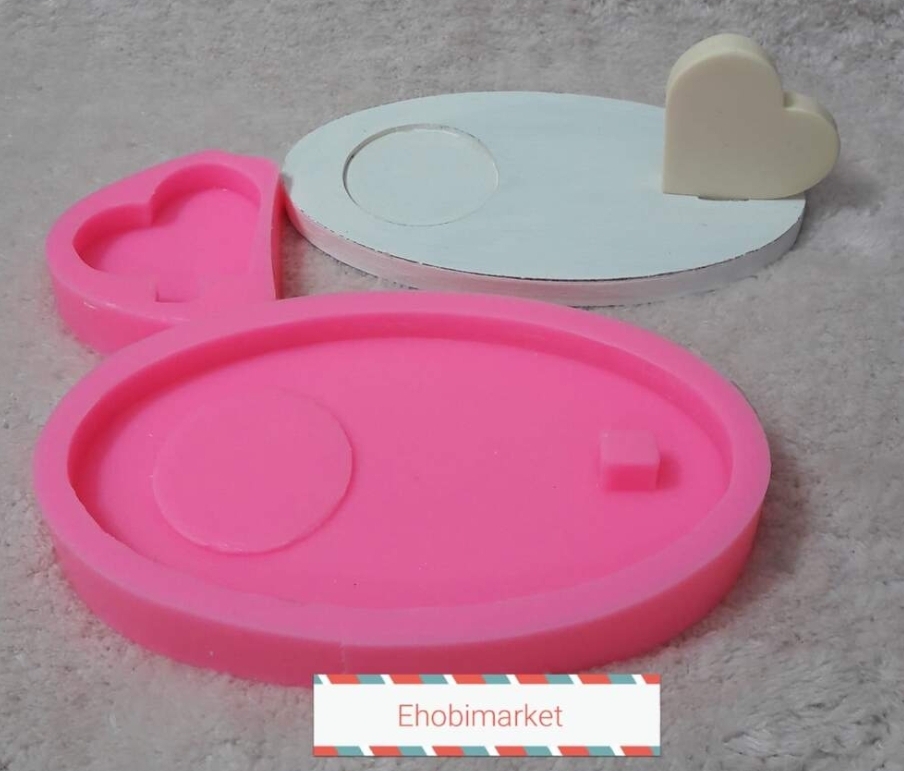 Kalpli sunum silikon kalip