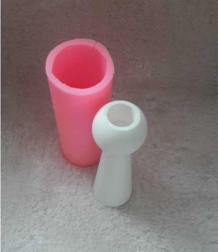 Piyon şamdan silikon kalip