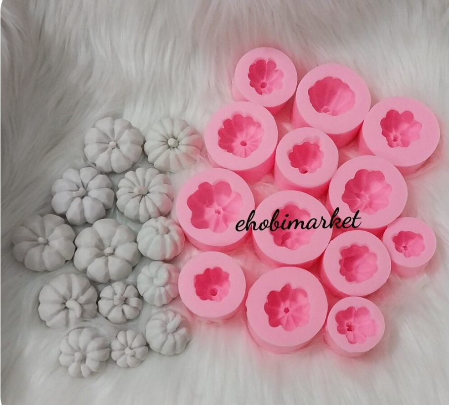 Sepet içi çoklu kabak set silikon kaliplari