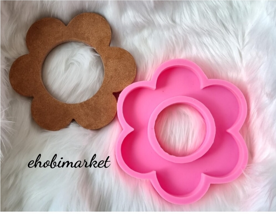 Papatya cerceve silikon kalip