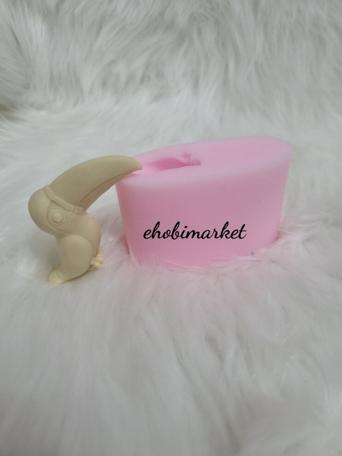 Tukan kuşu silikon kalip