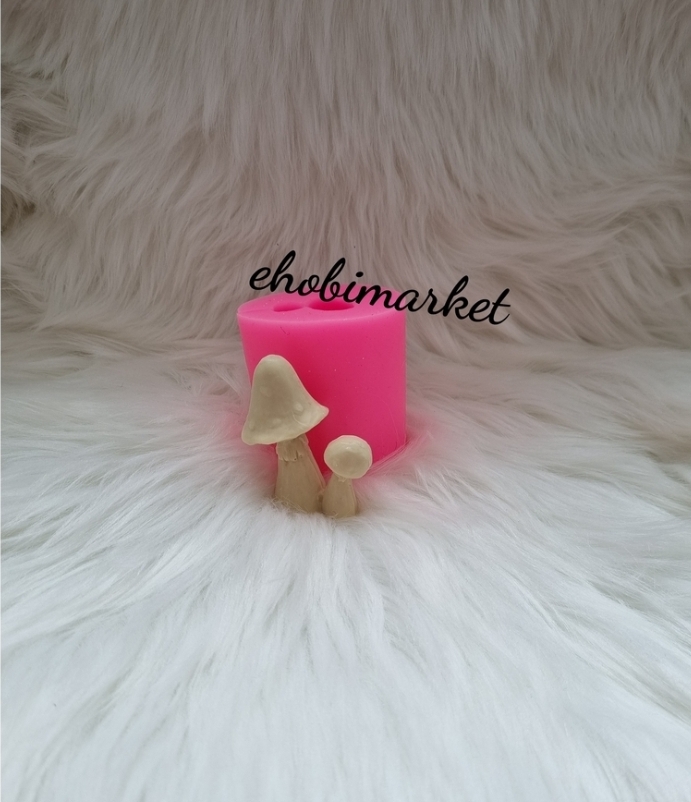 Yavrulu mantar silikon kalip