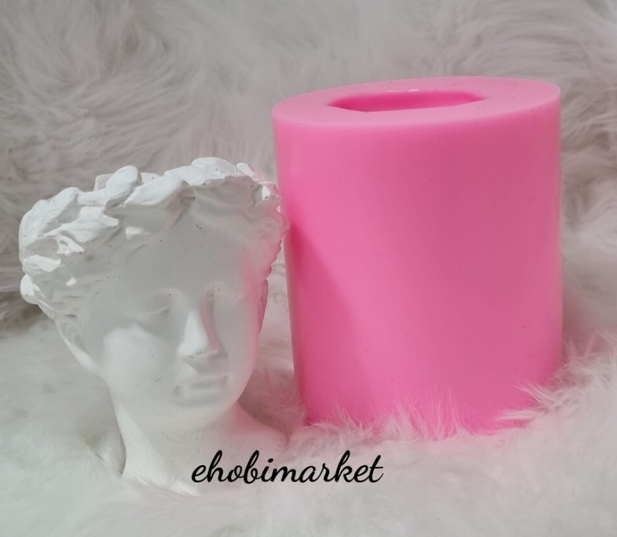 Büyük helen saksi silikon kalip