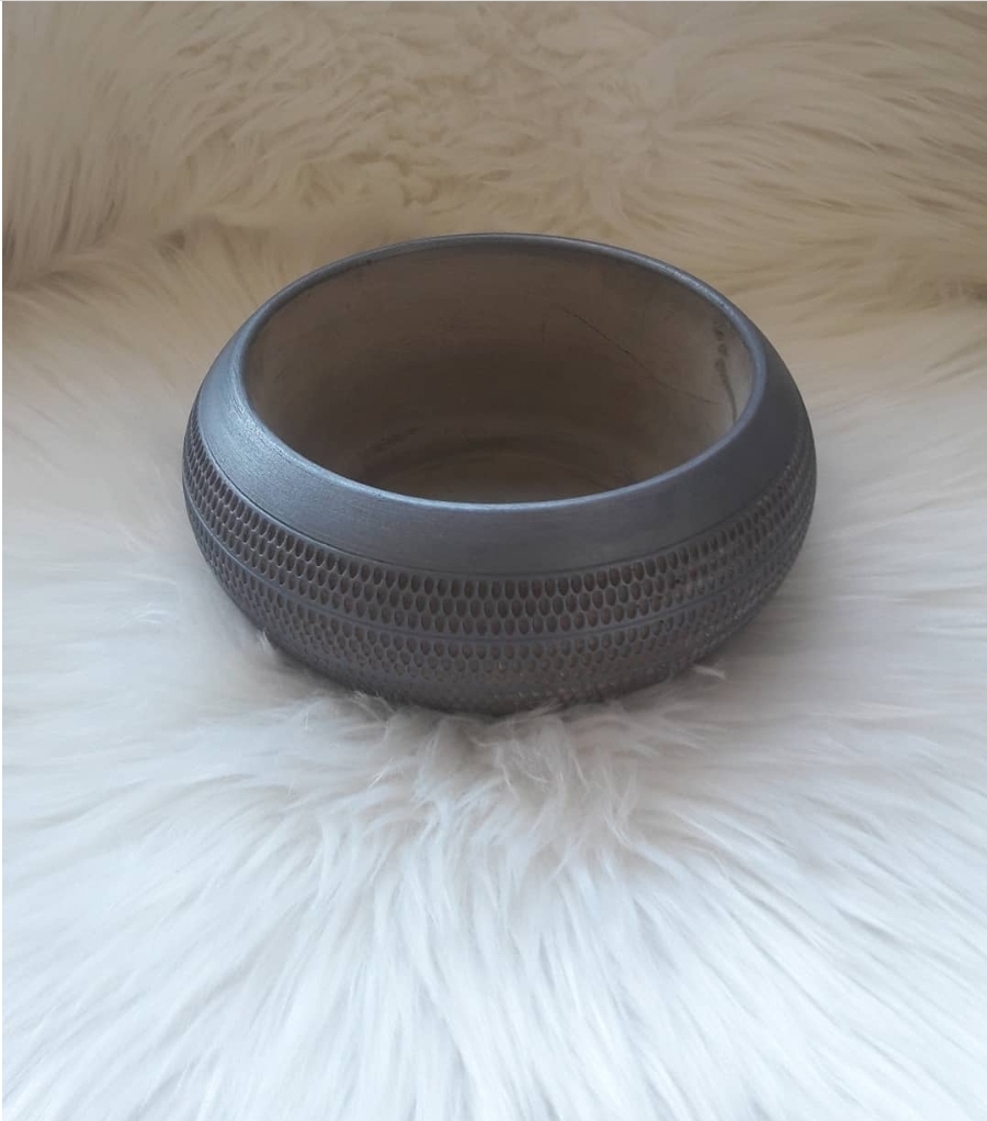 Yayvan model saksi silikon kalip