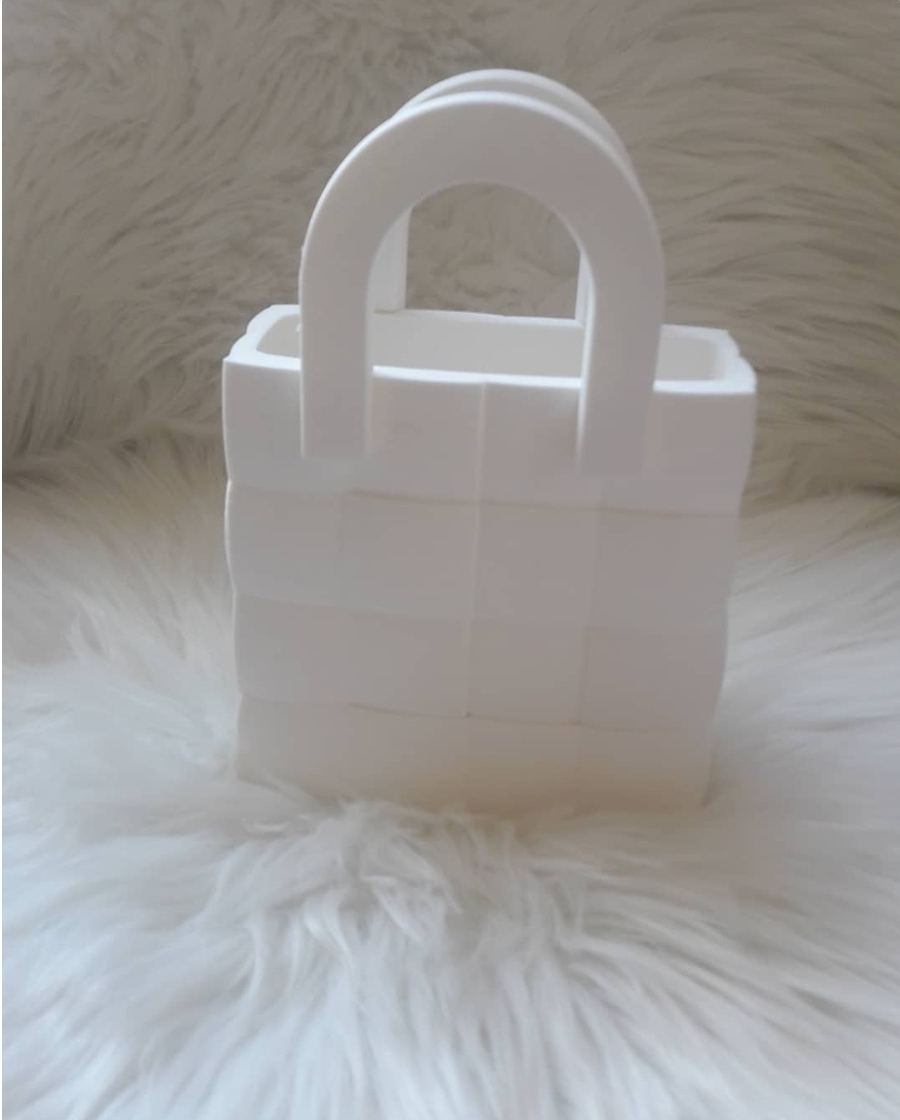 Çanta saksi silikon kalip