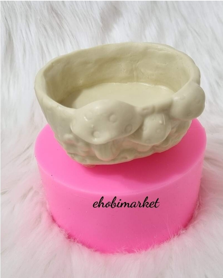 Mantar saksi silikon kalip