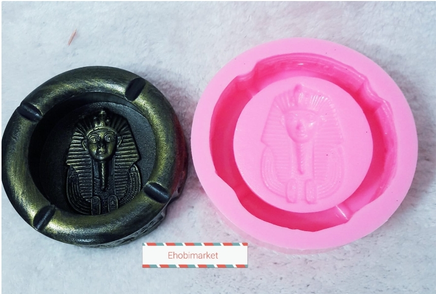 Misirpiramiti kultablasi silikon kalip